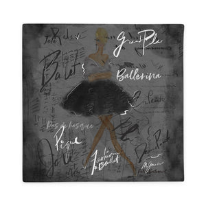 Fashion and Ballet Pillow Case - Dream of Dancing