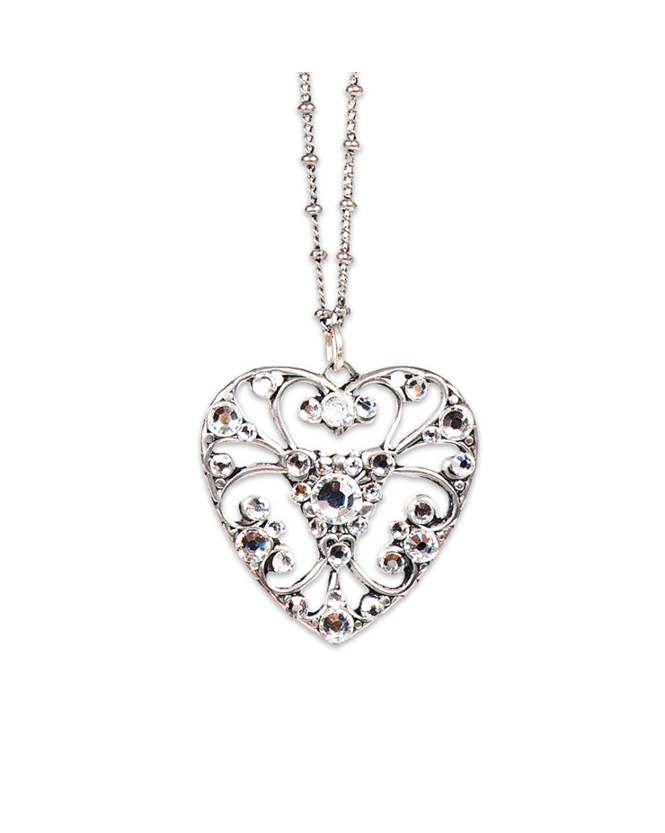 Crystal Love Swarovski® Heart Necklace