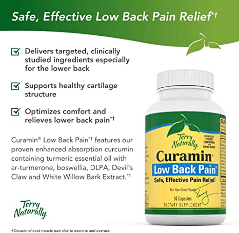 Curamin Low Back Pain Relief - 60 Tabs