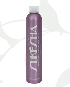NEW FORMULA COMING - EMAIL TO BE NOTIFIED - Sukesha Shaping and Styling Hair Spray 10 oz. - Purple Bottle