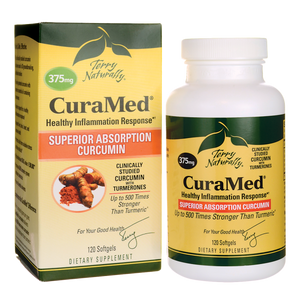 CuraMed Superior Absorption Curcumin 750 mg - 120 Capsules